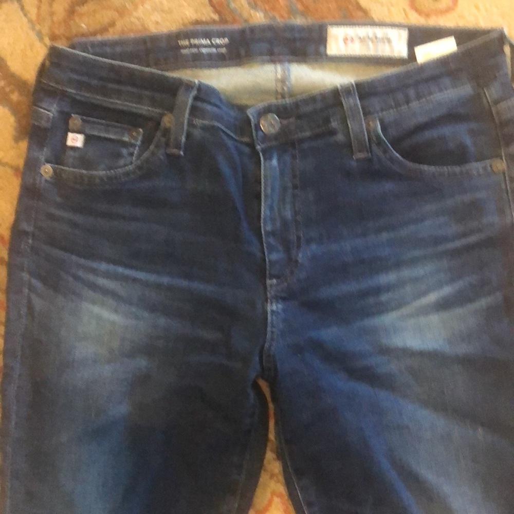 AG 28r The Prima Crop mid-rise cigarette crop jeans - Picture 3 of 7